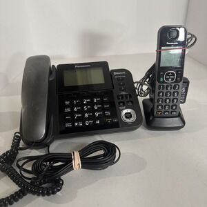 Panasonic KX-TGF382M Bluetooth Corded Phone Includes 1‎ Cordless Phone